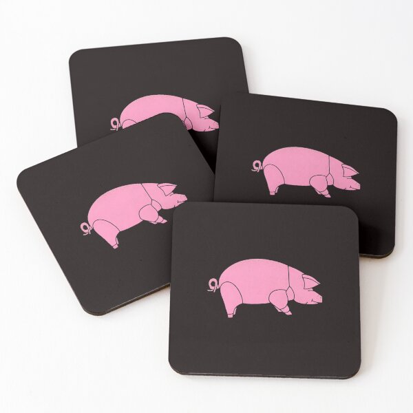 Item preview, Cerdito geométrico rosa de granja designed and sold by Scratch-Rainbow.