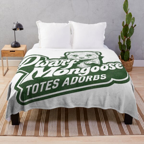 Item preview, Cute Dwarf Mongoose - Totes Adorbs Moss Green Color designed and sold by LOVEARTDESIGN.