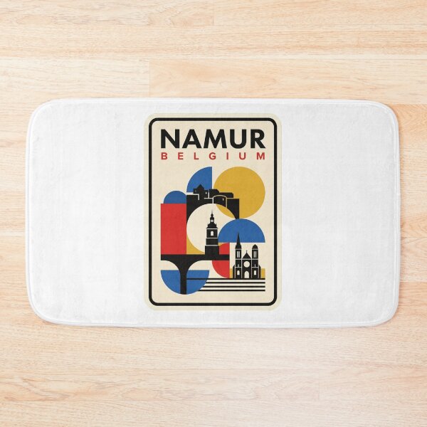 Item preview, Retro Namur Bauhaus Geometric Skyline designed and sold by k3rstman1.