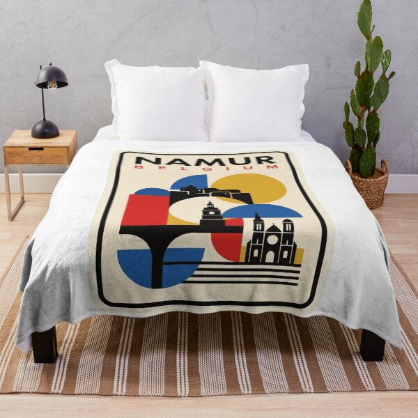 Item preview, Retro Namur Bauhaus Geometric Skyline designed and sold by k3rstman1.