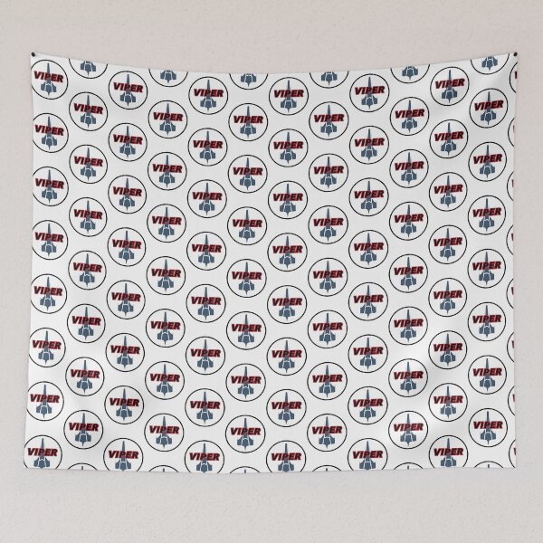 Item preview, Vintage Battlestar Galactica Viper Mark II Retro Emblem Design designed and sold by winston213.