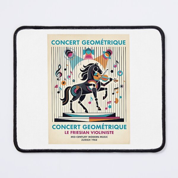 Item preview, Friesian Horse Violinist designed and sold by PictoVibe.