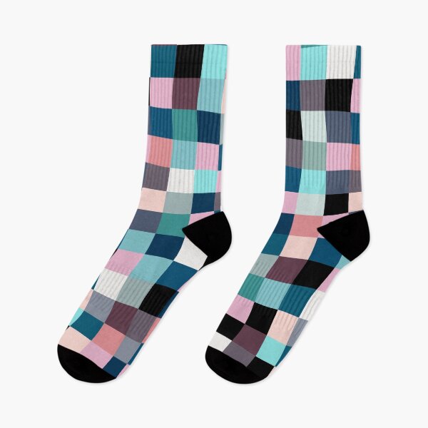 Item preview, Square Patches - cool retro colors designed and sold by jehb.creative.
