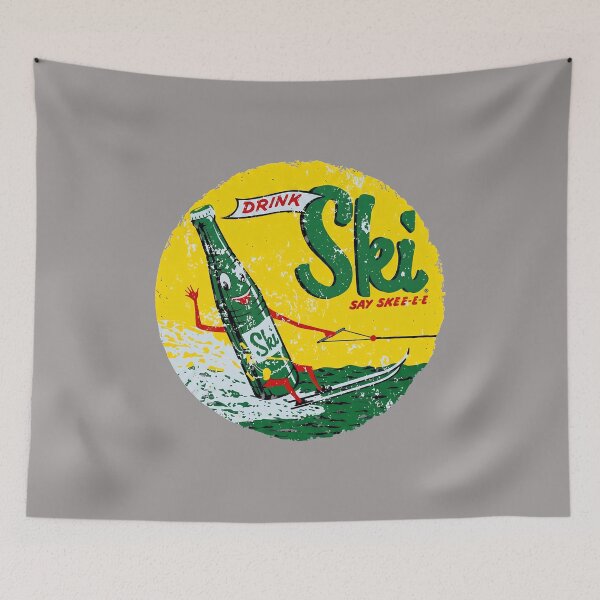 Item preview, Drink Ski Soda Water Ski Vintage Retro Ad-56 designed and sold by RamazanJohn.