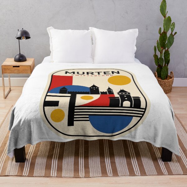 Item preview, Retro Murten Bauhaus Geometric Skyline designed and sold by k3rstman1.