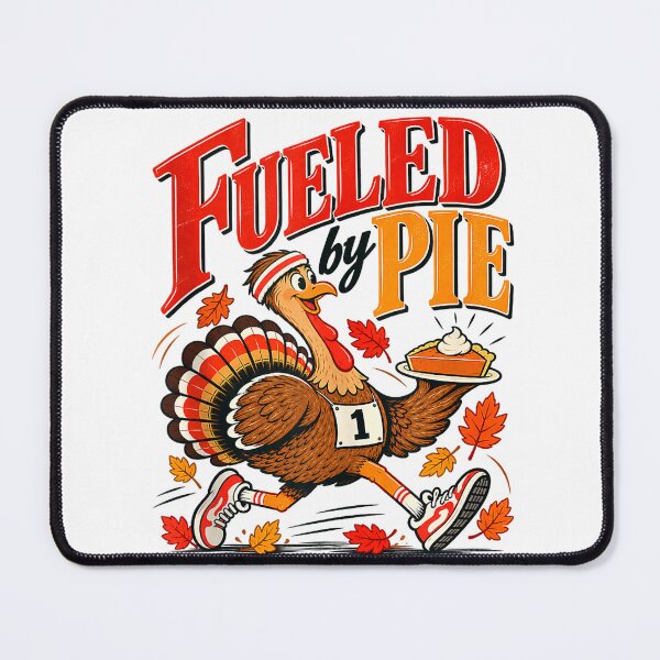 Item preview, Funny Thanksgiving Turkey Trot Running Fueled By Pie Sleeveless Tank Top designed and sold by Djtahar15.