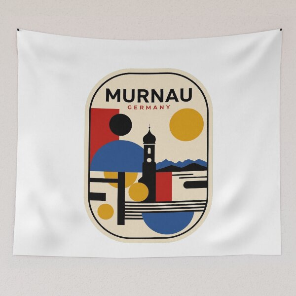 Artikelvorschau, Retro Murnau Bauhaus Geometrische Skyline entworfen und verkauft von k3rstman1.