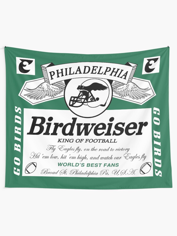Alternate view of Birdweiser 1 Tapestry