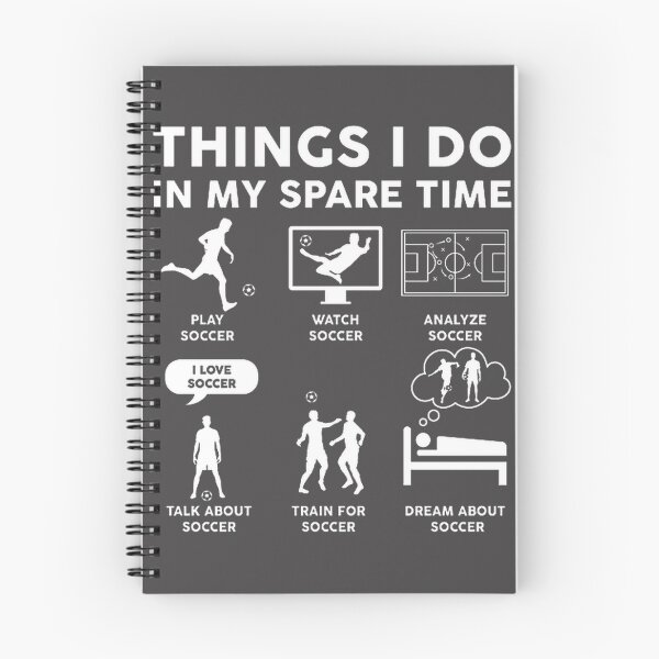 Item preview, Funny Soccer Design Featuring Humorous Spare Time Activities designed and sold by SRHDesignz.