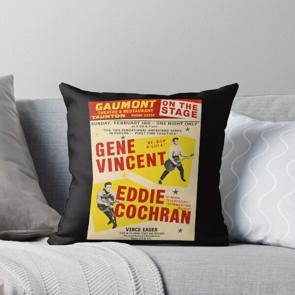 Item preview, Gene Vincent Eddie Cochran Vintage Concert designed and sold by Thecreepofc.