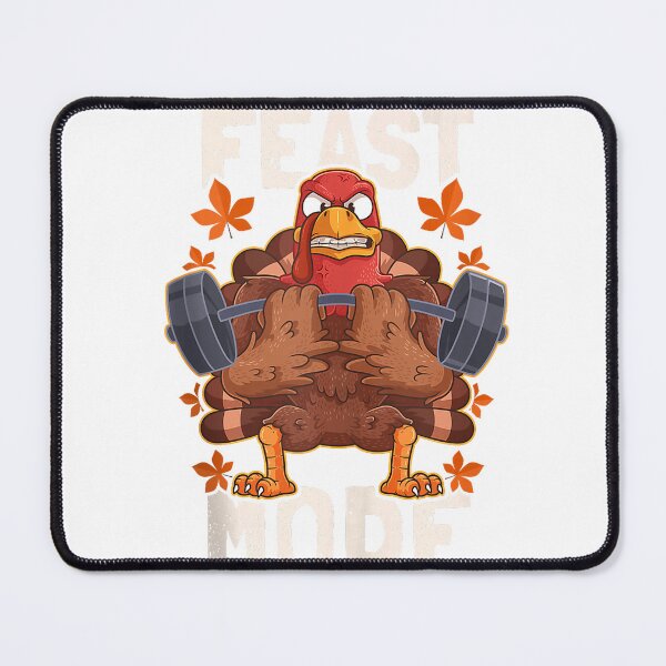 Item preview, Feast Mode Weightlifting Turkey Day Thanksgiving Christmas Tank Top designed and sold by Model-Yoys.