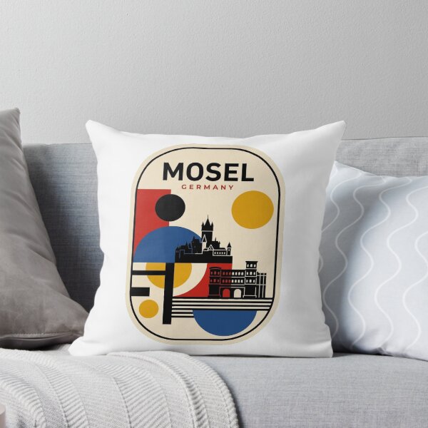 Item preview, Retro Mosel Bauhaus Geometric Skyline designed and sold by k3rstman1.
