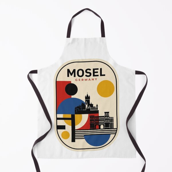 Item preview, Retro Mosel Bauhaus Geometric Skyline designed and sold by k3rstman1.