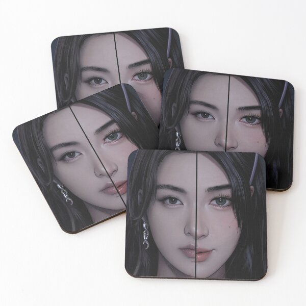 Item preview, LingOrm Other Half Sapphic Thai GL Kdrama Actress LGBTQ+ Cartoon Art Wall Decor Comic Print Poster Shirt Cell  designed and sold by Mind Space.