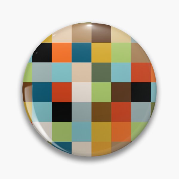 Artikelvorschau, Square Patches – Retro-Küchenfarben entworfen und verkauft von jehb.creative.