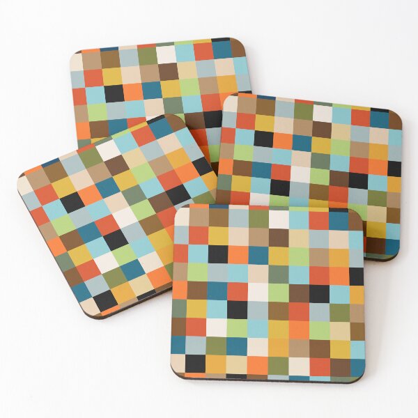 Item preview, Square Patches - retro kitchen colors designed and sold by jehb.creative.