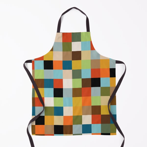 Artikelvorschau, Square Patches – Retro-Küchenfarben entworfen und verkauft von jehb.creative.