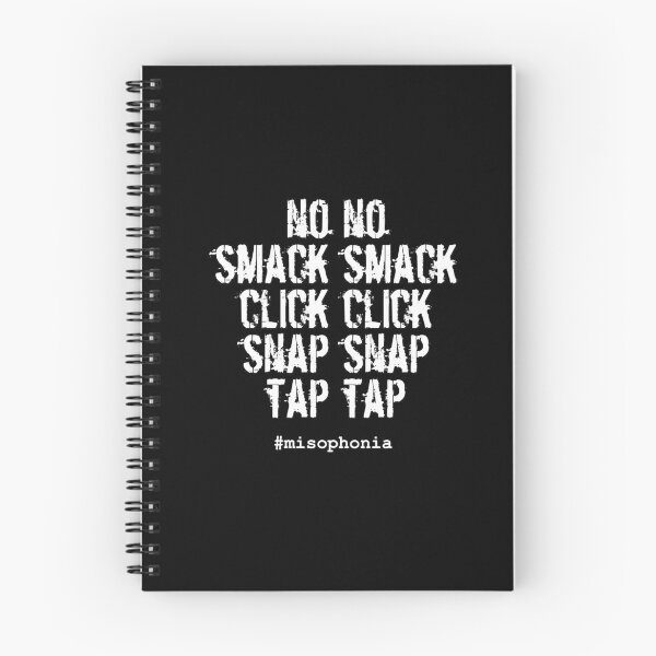 Item preview, No No Smack Smack #misophonia designed and sold by CatBearDesign.