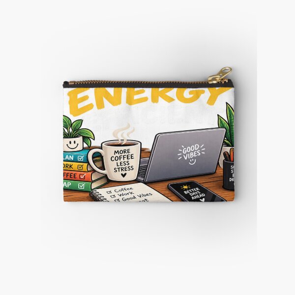 Item preview, Not Lazy Just Energy Efficient Funny Coffee Productivity designed and sold by HSE1.