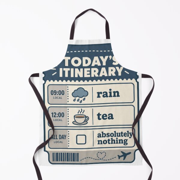 Item preview, Rainy Day Itinerary Rain Tea Nothing Cozy Design designed and sold by ys96.