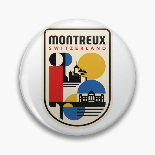 Item preview, Retro Montreux Bauhaus Geometric Skyline designed and sold by k3rstman1.