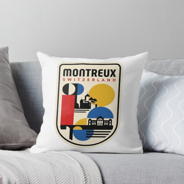 Item preview, Retro Montreux Bauhaus Geometric Skyline designed and sold by k3rstman1.