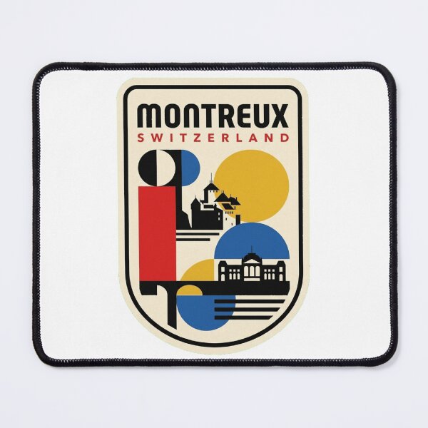 Item preview, Retro Montreux Bauhaus Geometric Skyline designed and sold by k3rstman1.