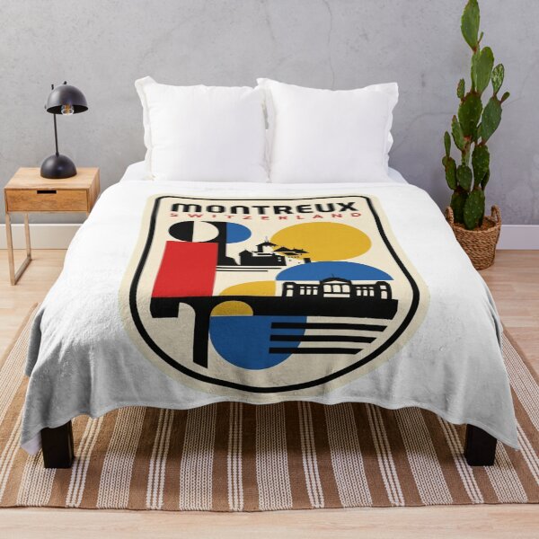 Item preview, Retro Montreux Bauhaus Geometric Skyline designed and sold by k3rstman1.