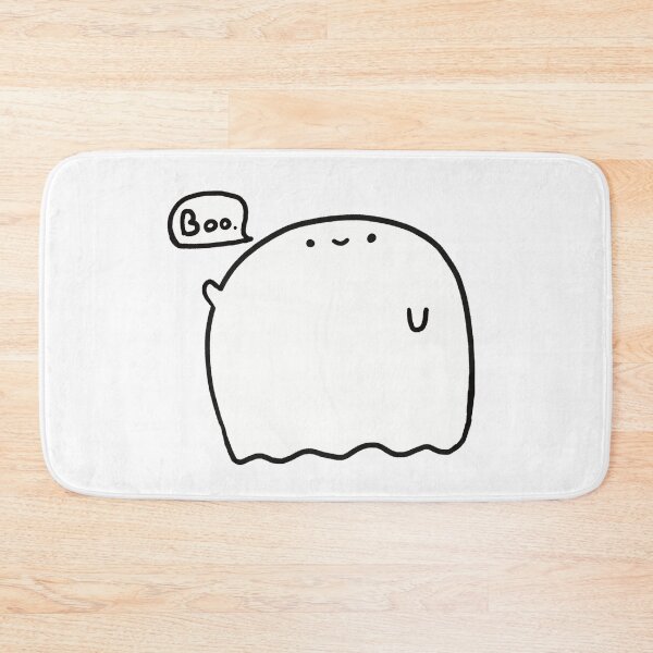 Item preview, Big Boo Cute Ghost designed and sold by MellowMoths.