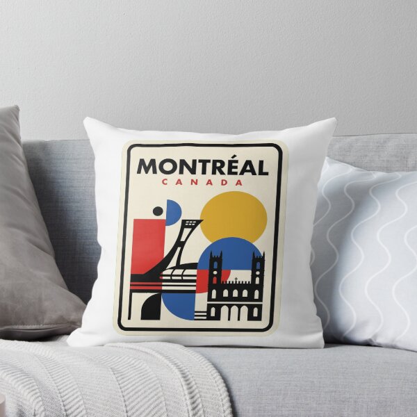 Item preview, Retro Montréal Bauhaus Geometric Skyline designed and sold by k3rstman1.