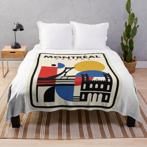 Item preview, Retro Montréal Bauhaus Geometric Skyline designed and sold by k3rstman1.