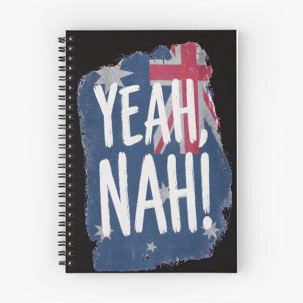 Item preview, Yeah Nah Australian Slang Flag Distressed Art designed and sold by Thecreepofc.