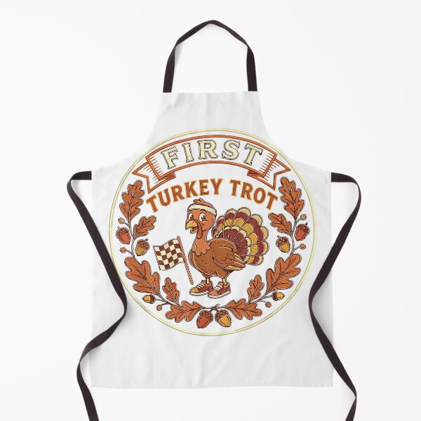 Item preview, Funny First Turkey Trot Thanksgiving Running Event T-Shirt designed and sold by Offhand.