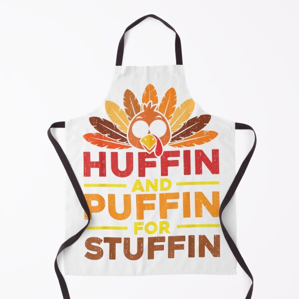 Item preview, Funny Huffin and Puffin for Stuffin Turkey Trot Thanksgiving T-Shirt designed and sold by HugsPlusCoffee.