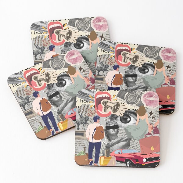Item preview, Surreal Vintage Collage – Retro Aesthetic designed and sold by Estudio de Diseños.