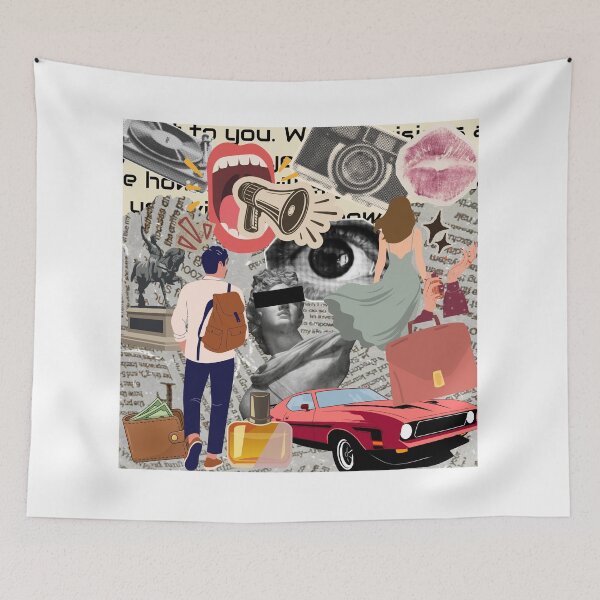 Artikelvorschau, Surreale Vintage-Collage – Retro-Ästhetik entworfen und verkauft von Estudio de Diseños.