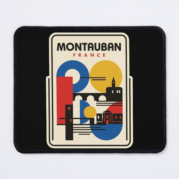 Item preview, Retro Montauban Bauhaus Geometric Skyline designed and sold by k3rstman1.