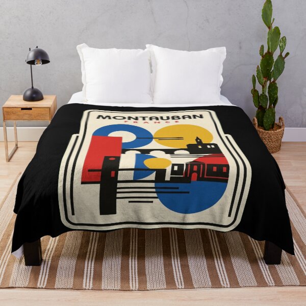 Item preview, Retro Montauban Bauhaus Geometric Skyline designed and sold by k3rstman1.