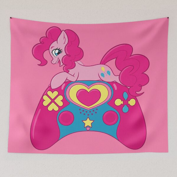 Aperçu de l'œuvre Console de jeux vidéo Pinkie Pie créée et vendue par JarquinDD.