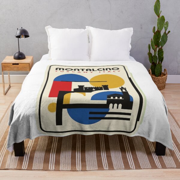 Item preview, Retro Montalcino Bauhaus Geometric Skyline designed and sold by k3rstman1.