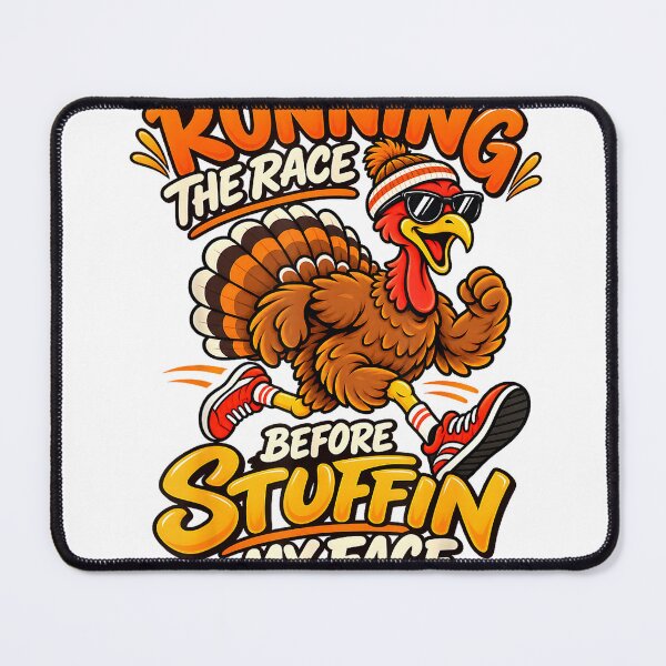 Item preview, Funny Running Turkey Trot Squad 2026 Thanksgiving Women Men T-Shirt designed and sold by Stickerbynp1.