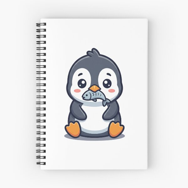 Item preview, Lindo bebé pingüino con pez designed and sold by VFXguy.