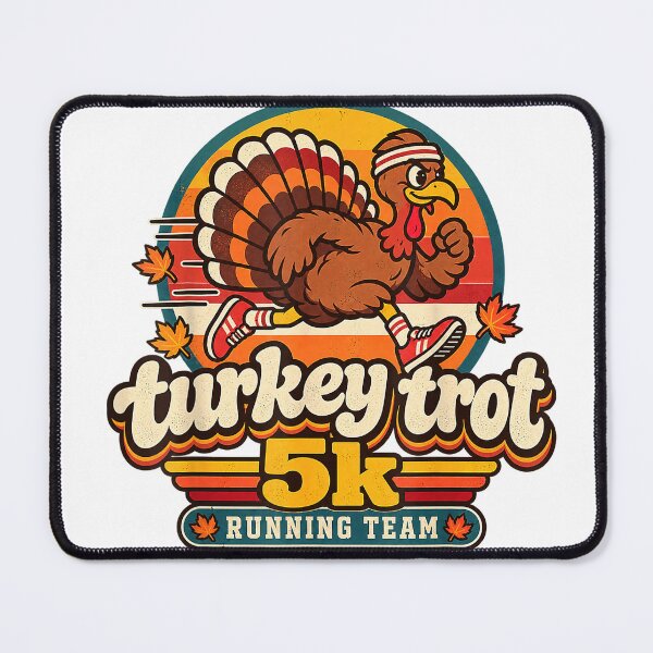 Item preview, Funny Thanksgiving Turkey Trot 5K Running Team T-Shirt designed and sold by Cute-Pretty.