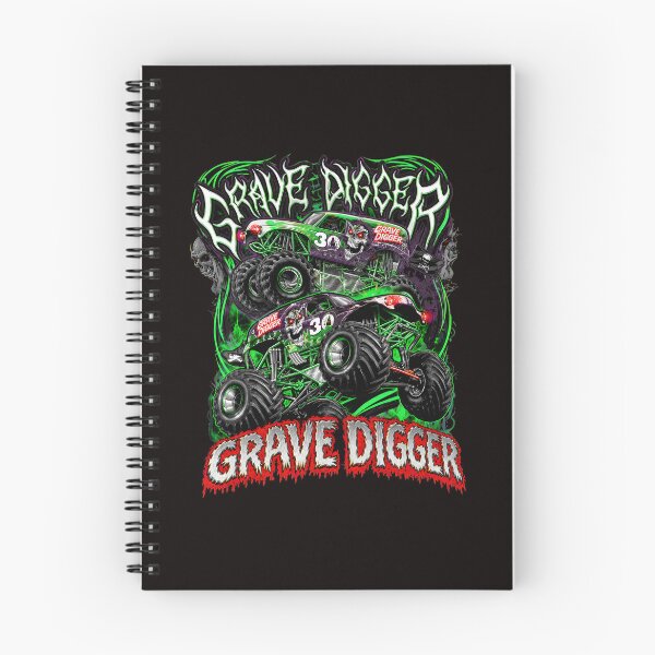 Item preview, Grave Digger Monster Trucks Stacked Dynamic Art designed and sold by mokopuniarts.