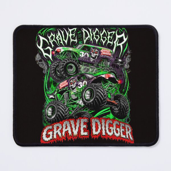Item preview, Grave Digger Monster Trucks Stacked Dynamic Art designed and sold by mokopuniarts.