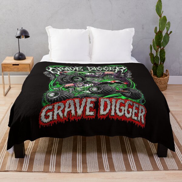 Artikelvorschau, Grave Digger Monster Trucks – Dynamische Grafik entworfen und verkauft von mokopuniarts.