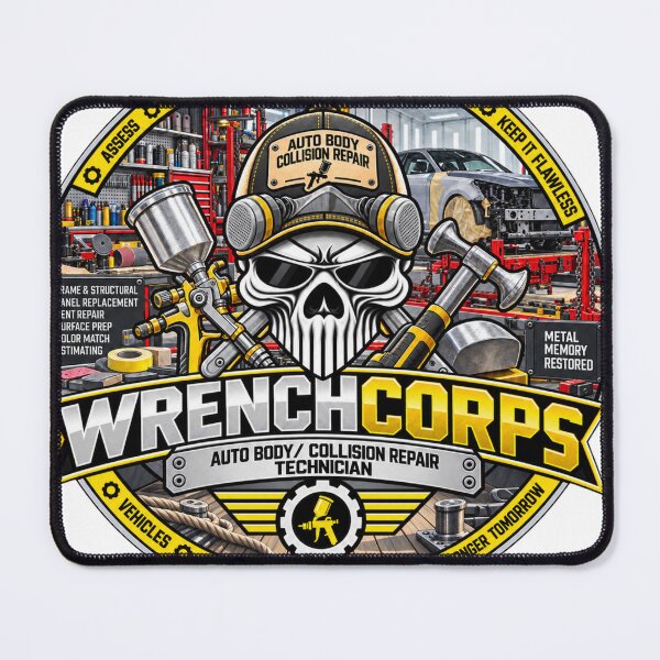 Item preview, WrenchCorps - Auto Body / Collision Repair Technician designed and sold by WrenchCorps.