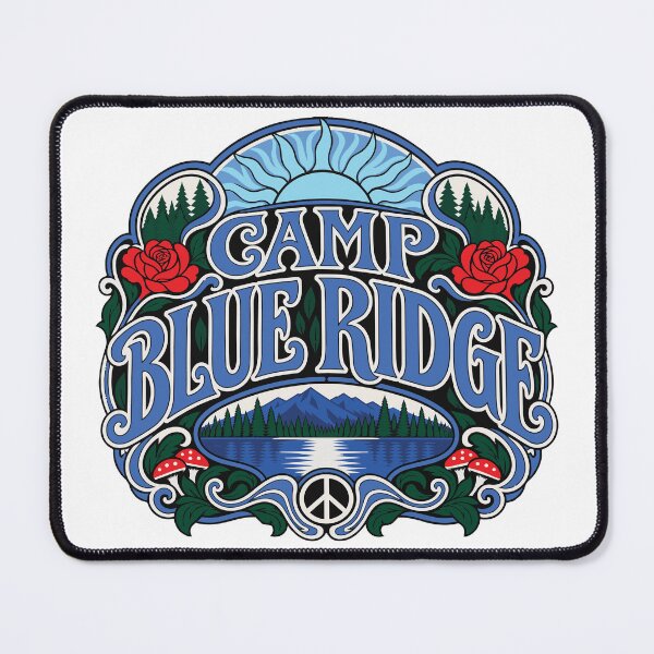 Artikelvorschau, CAMP BLUE RIDGE RETRO entworfen und verkauft von KUSTOM CAMP CREATIVES.
