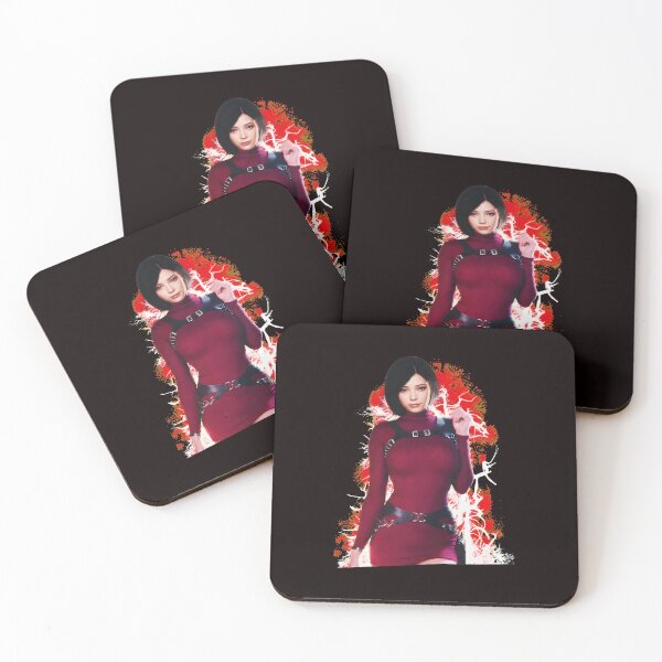 Artikelvorschau, Ada Wong Burgundy Dress Harness Art entworfen und verkauft von Pixelonersquare.