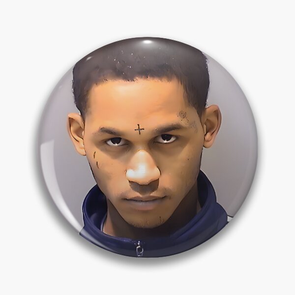 Artikelvorschau, Künstlerisches Porträtdesign für Fredo Santanas Polizeifoto entworfen und verkauft von AhmedMorganshop.